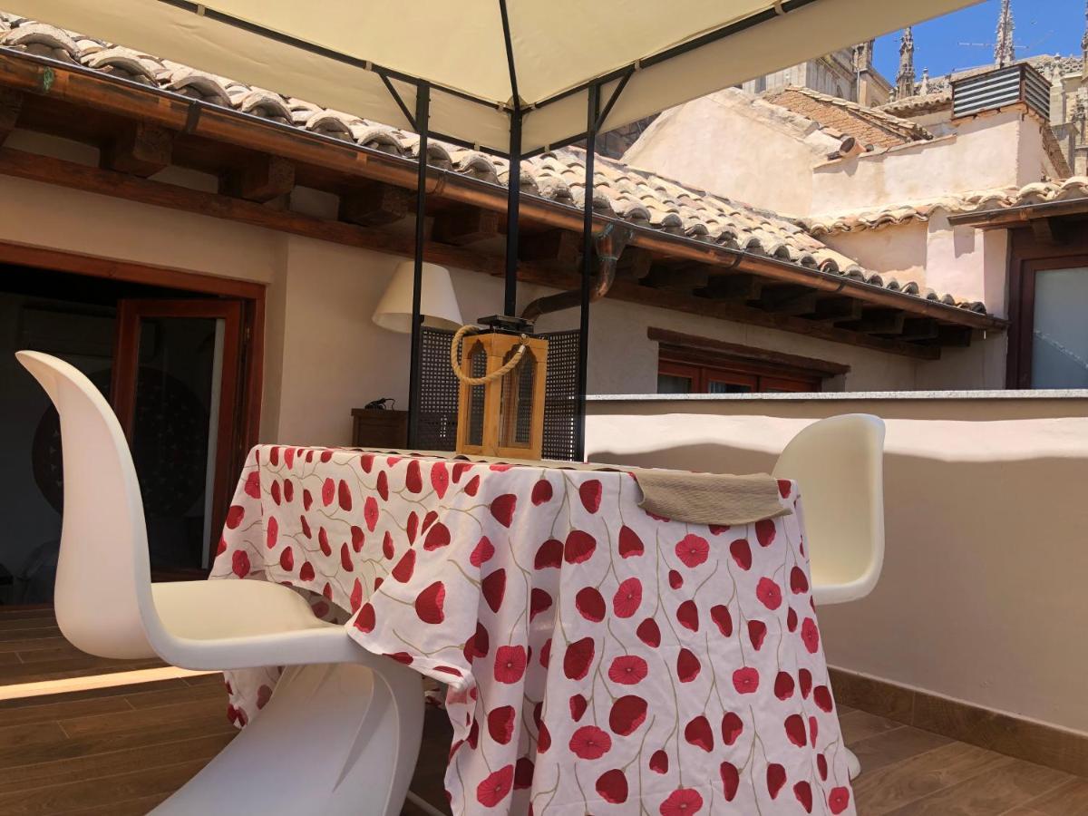 Apartamento Canonigo - Terraza Con Vistas Toledo Exterior foto